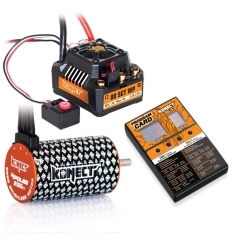 KONECT COMBO VARIATEUR BRUSHLESS 80A SCT WP + MOTEUR 3660SL 3150KV + CARTE