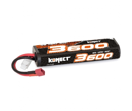 Batterie Konect 2s 7.4V 3600Mah