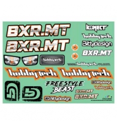 Planche de stickers Hobbytech BXR.MT