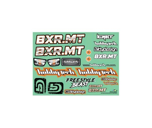 Planche de stickers Hobbytech BXR.MT