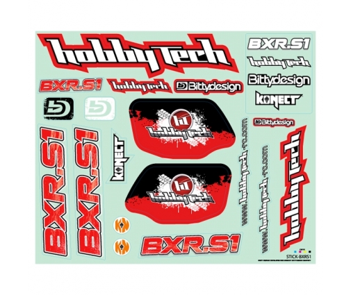 Planche de stickers Hobbytech BXR.S1