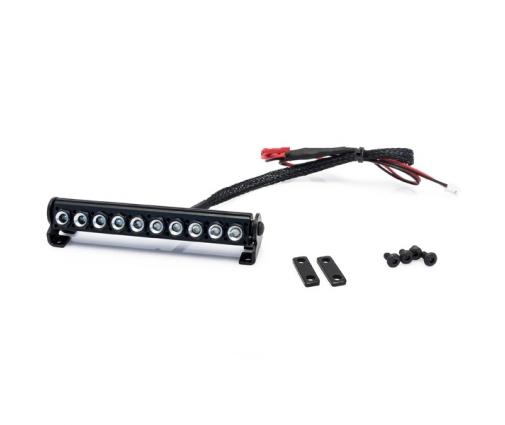 Rampe de projecteurs 3 LEDs rondes en aluminium de 73mm ( HT-SU1801092 ) -  Vosges Modélisme