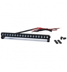 Rampe de 18 LEDs usinées en aluminium de 128mm