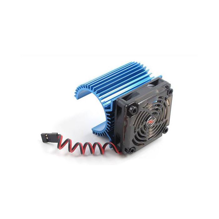 Radiateur avec Ventilateur Hobbywing pour moteur type 540 (HW86080120) -  Vosges Modélisme