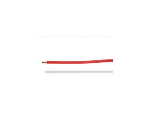 Fil silicone 22AWG (0.32mm²) rouge - 1m