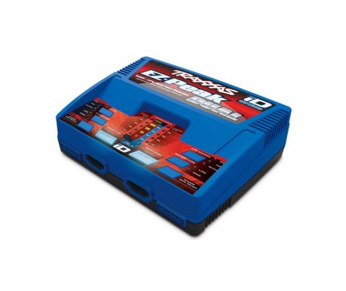 Chargeur double rapide LIPO/NIMH 8A Prise Traxxas