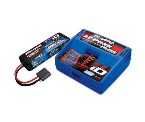 Pack Chargeur 2970G + Lipo 2S 5800MAH 2843X Traxxas ID