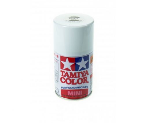 Peinture en bombe Tamiya de 100ml - PS1 Blanc