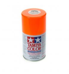 Peinture en bombe Tamiya de 100ml - PS24 Orange Fluorescent
