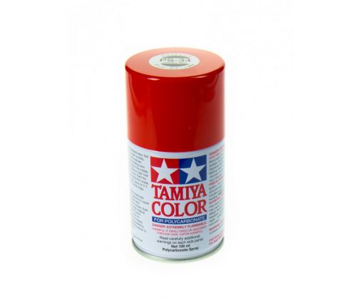 Peinture en bombe Tamiya de 100ml - PS34 Rouge Ferrari