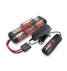 Pack Chargeur Batterie Traxxas NI-MH 8,4V 3000 MAH court - iD