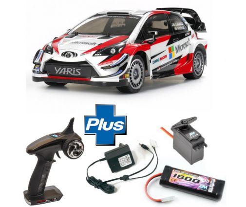 Kit Combo Tamiya Toyota Yaris Gazoo Racing