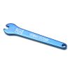 Clé plate 5mm alu anodisee bleu ( TRX5477 )