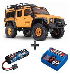 Pack Traxxas TRX-4 Defender + Chargeur + batterie 2s 5800 mAh