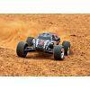 Traxxas Rustler- 4x2 - 1/10 Brushed Stadium Truck TQ 2.4GHZ Rouge