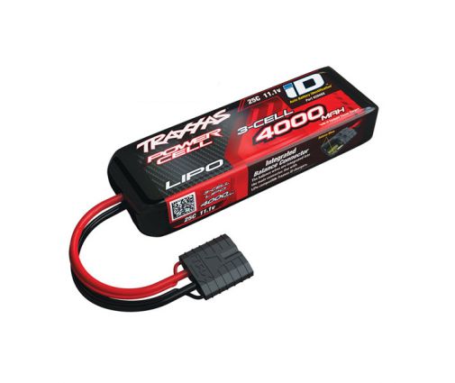 Batterie Traxxas Lipo 11.1v ( 3s ) 4000 mAh 25C - ID
