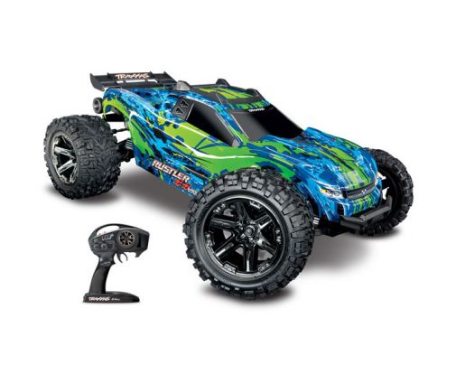 Traxxas Rustler- 4x4 - 1/10 VXL Brushless - TSM