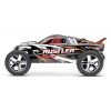 Traxxas Rustler- 4x2 - 1/10 Brushed Stadium Truck TQ 2.4GHZ Rouge
