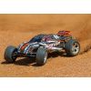 Traxxas Rustler- 4x2 - 1/10 Brushed Stadium Truck TQ 2.4GHZ Rouge