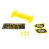 Aileron buggy 1/10 plastique jaune (HT-5015521)