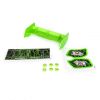 Aileron buggy 1/10 plastique vert (HT-501554)