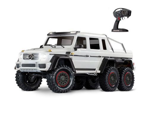 Traxxas TRX-6 Mercedes Benz Classe G 63 AMG 6X6 - BLANC