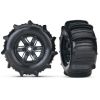 Roues Montées Collées pneus pelle pour X-MAXX 8S ( TRX7773 )