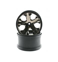 Jantes arrières ALL-STAR 2.8 chromées noires (2) ( TRX3772A )