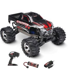 Traxxas Stampede - 4x4 - 1/10 Brushed TQ 2.4GHZ Rouge