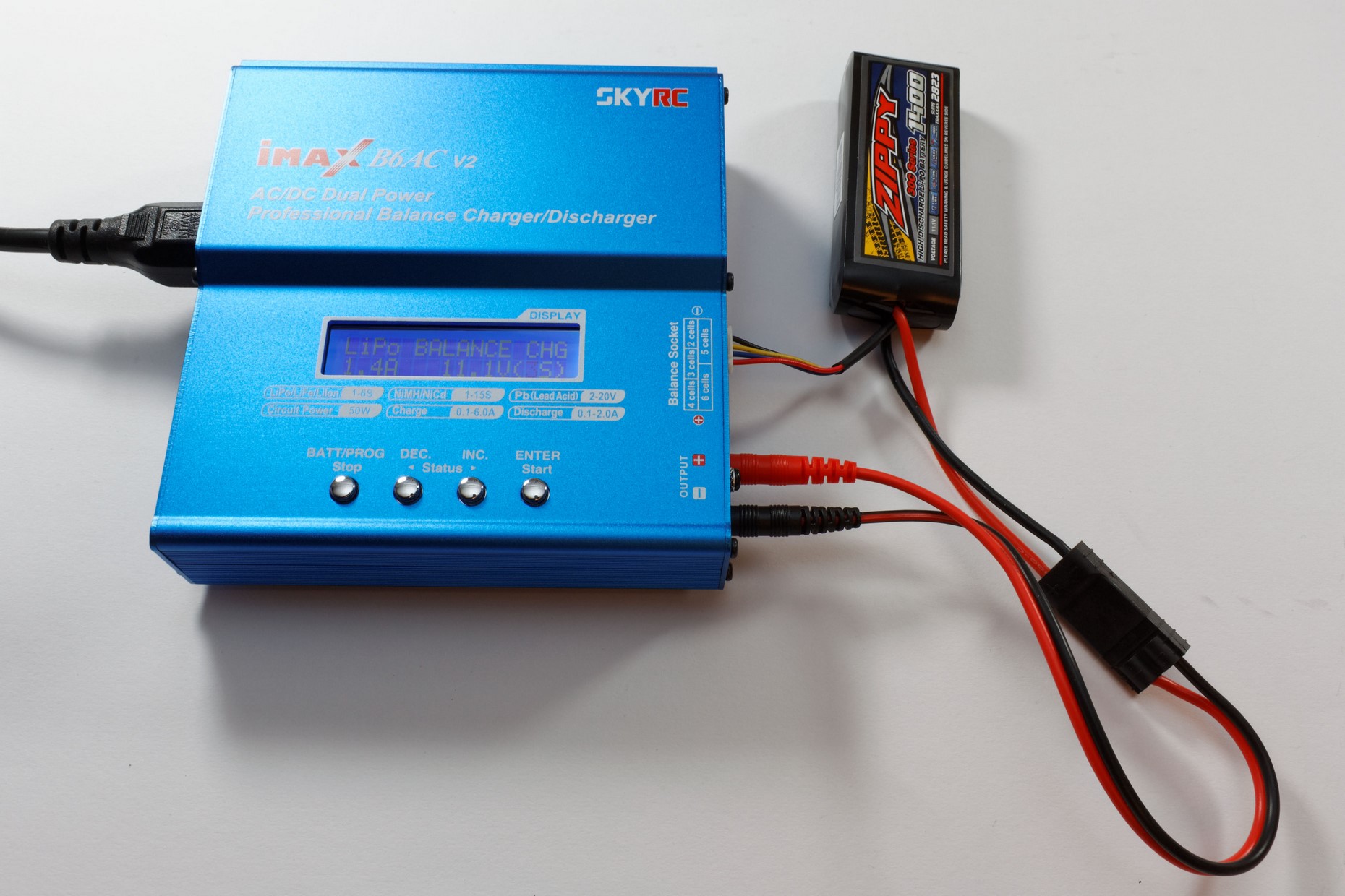 Chargeur batterie lipo 4V et 11.1V 